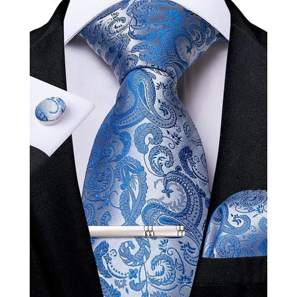 Herren-Paisley-Krawatten-Set – Edle Accessoires für Hochzeiten & Events