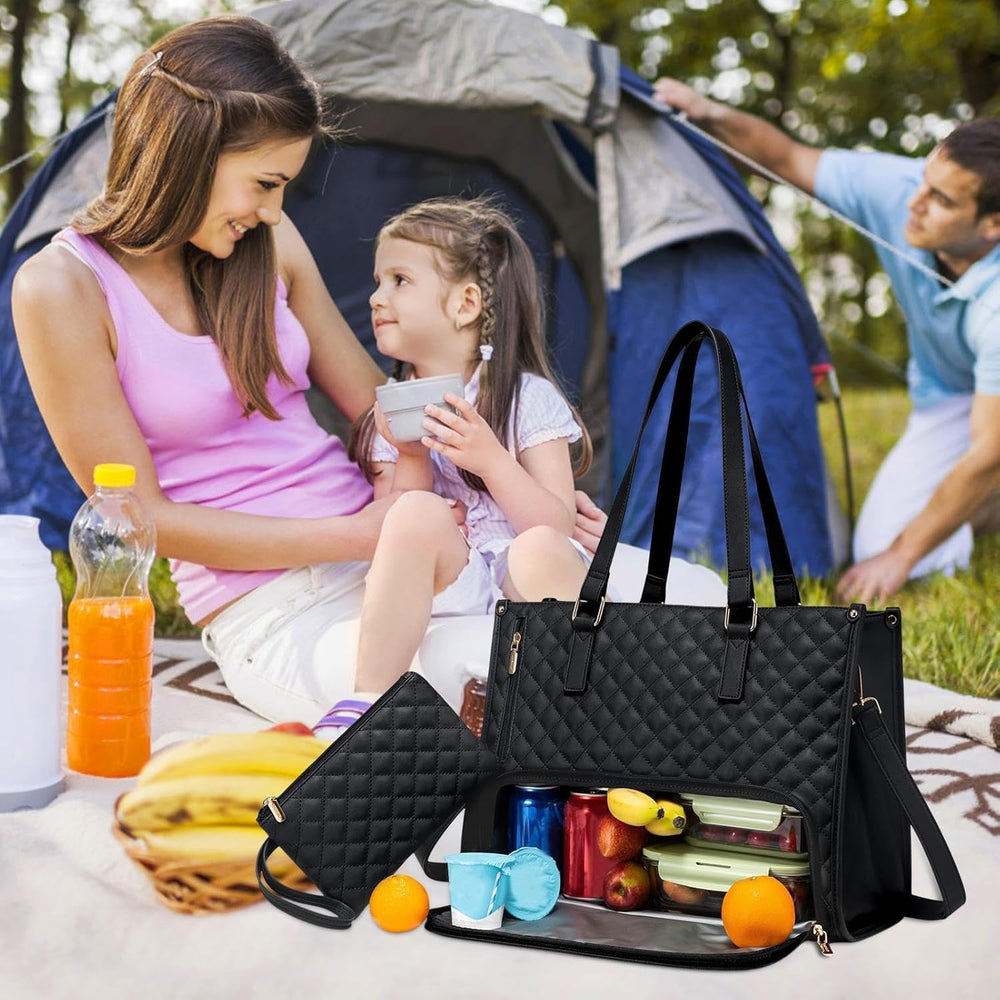 2-in-1 Isolierte Lunch- und Laptoptasche für Arbeit und Reisen