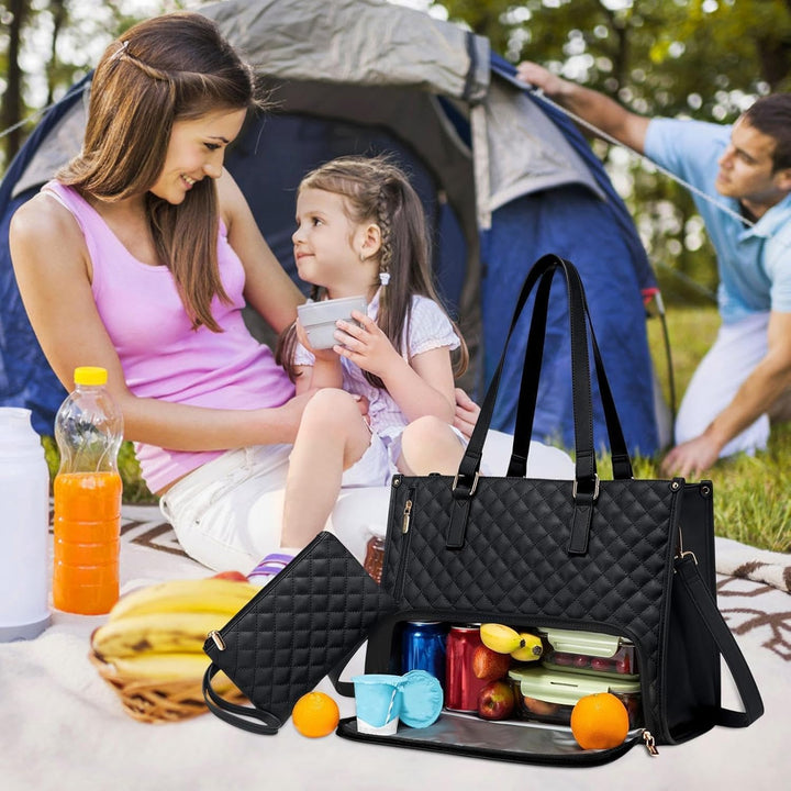 2-in-1 Isolierte Lunch- und Laptoptasche für Arbeit und Reisen
