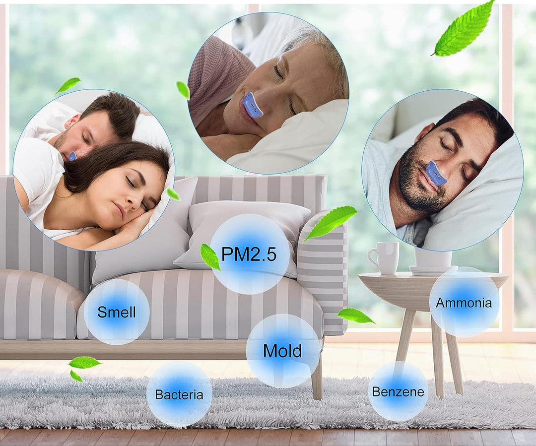 Mikro-CPAP für Schlafapnoe unterwegs und Schnarchen | CPAP-Alternative