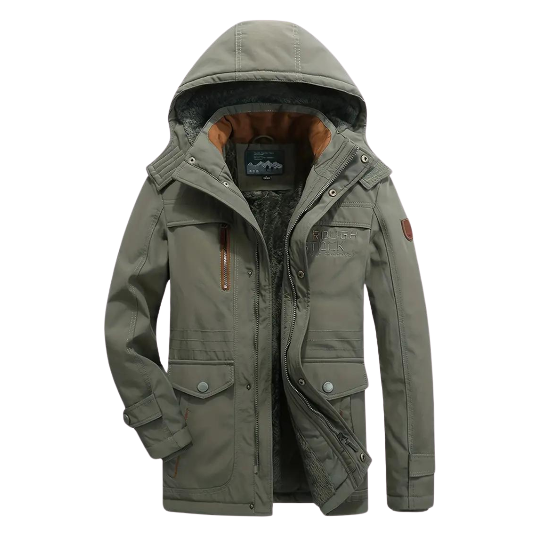 Herren-Outdoorjacke mit Futter | Wasserdicht & winddicht – Kaspar