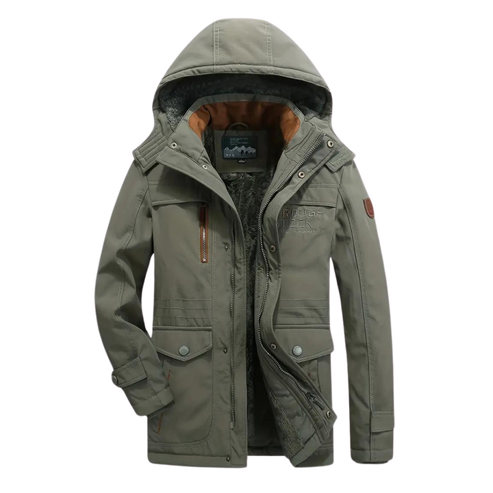 Herren-Outdoorjacke mit Futter | Wasserdicht & winddicht – Kaspar
