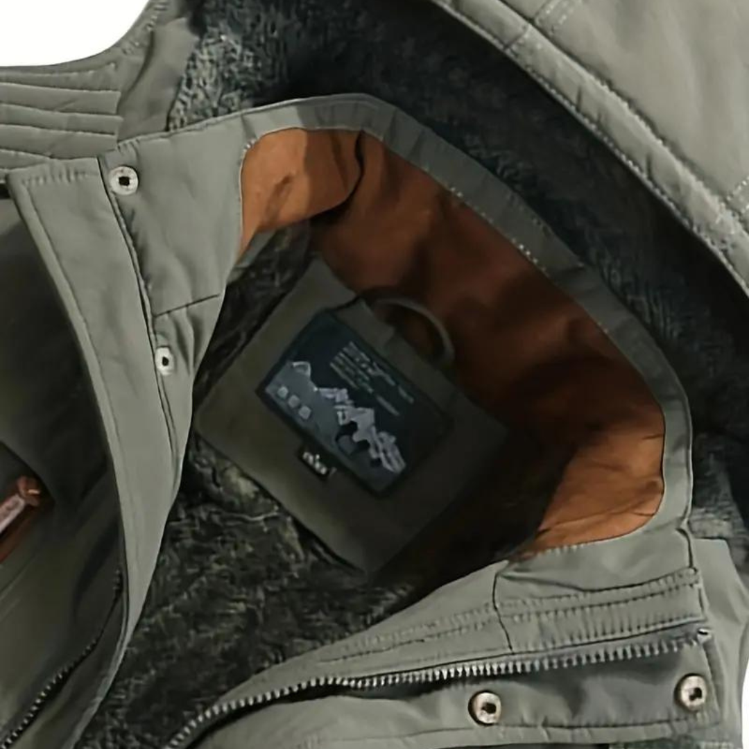 Herren-Outdoorjacke mit Futter | Wasserdicht & winddicht – Kaspar