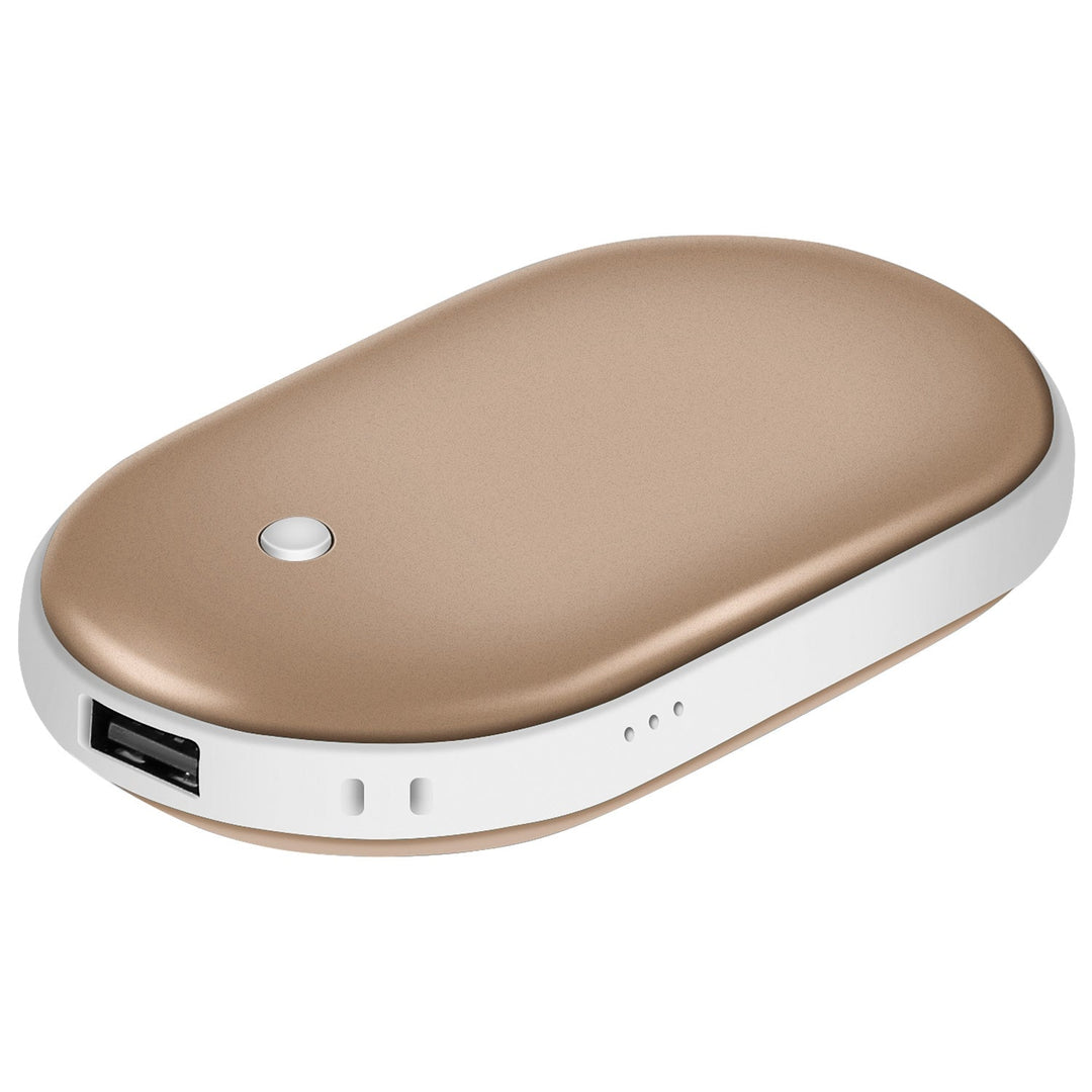 Handwärmer mit 5000-mAh-Powerbank, beidseitig warm