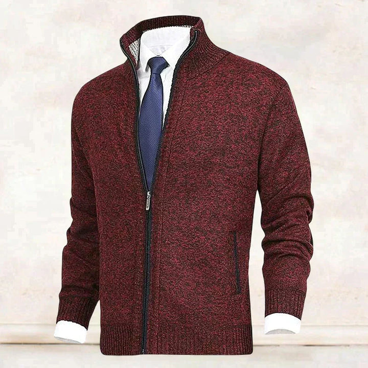 Strickjacke mit Reissverschluss für Herren - Theo