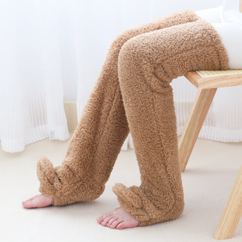Lange, weiche Kniestrümpfe, die Beine, Knie und Oberschenkel wärmen