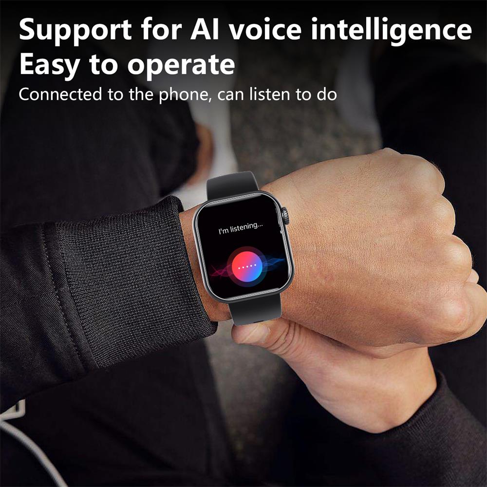 Wasserdichte Smartwatch mit Blutdruck-, Blutsauerstoff- und Schlafmonitor