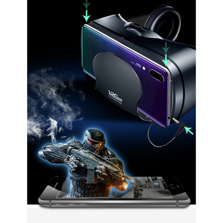 VR-Brille mit Headset für iPhone & Android