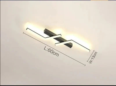 Moderne LED-Deckenleuchte – Geometrische Leuchte