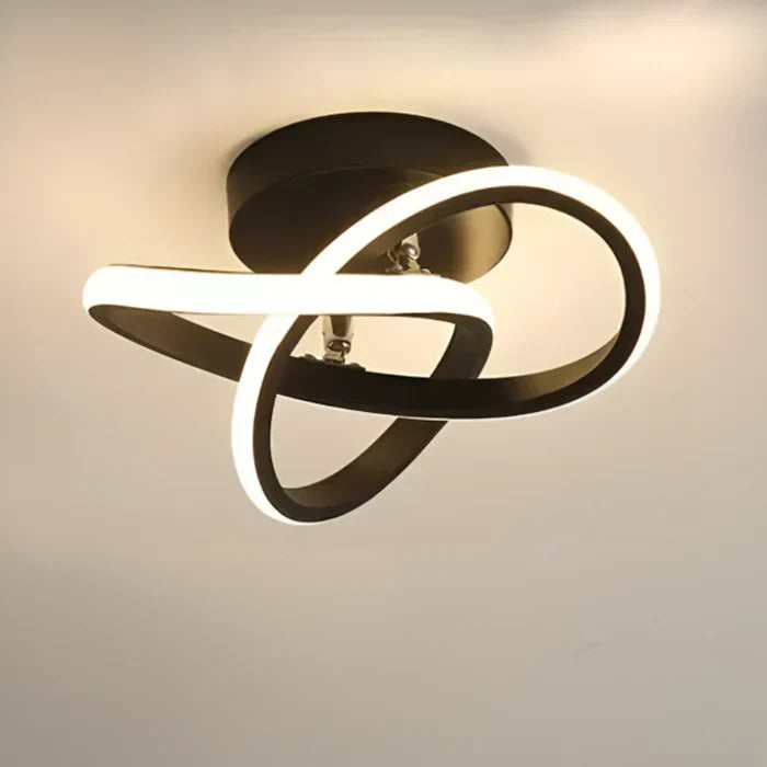 Moderne LED-Deckenleuchte mit doppeltem Ringdesign - Twilight Rings