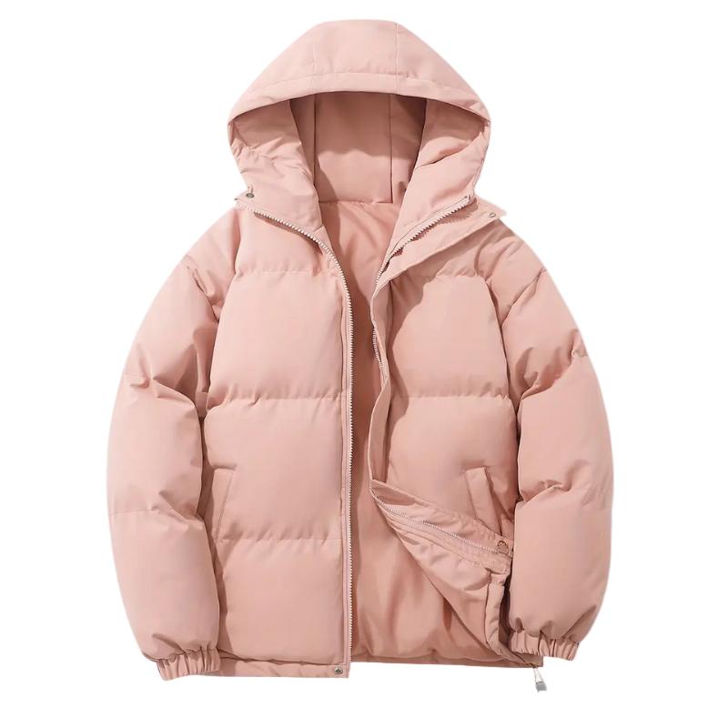 Gesteppte Herren-Pufferjacke mit Kapuze – Elias