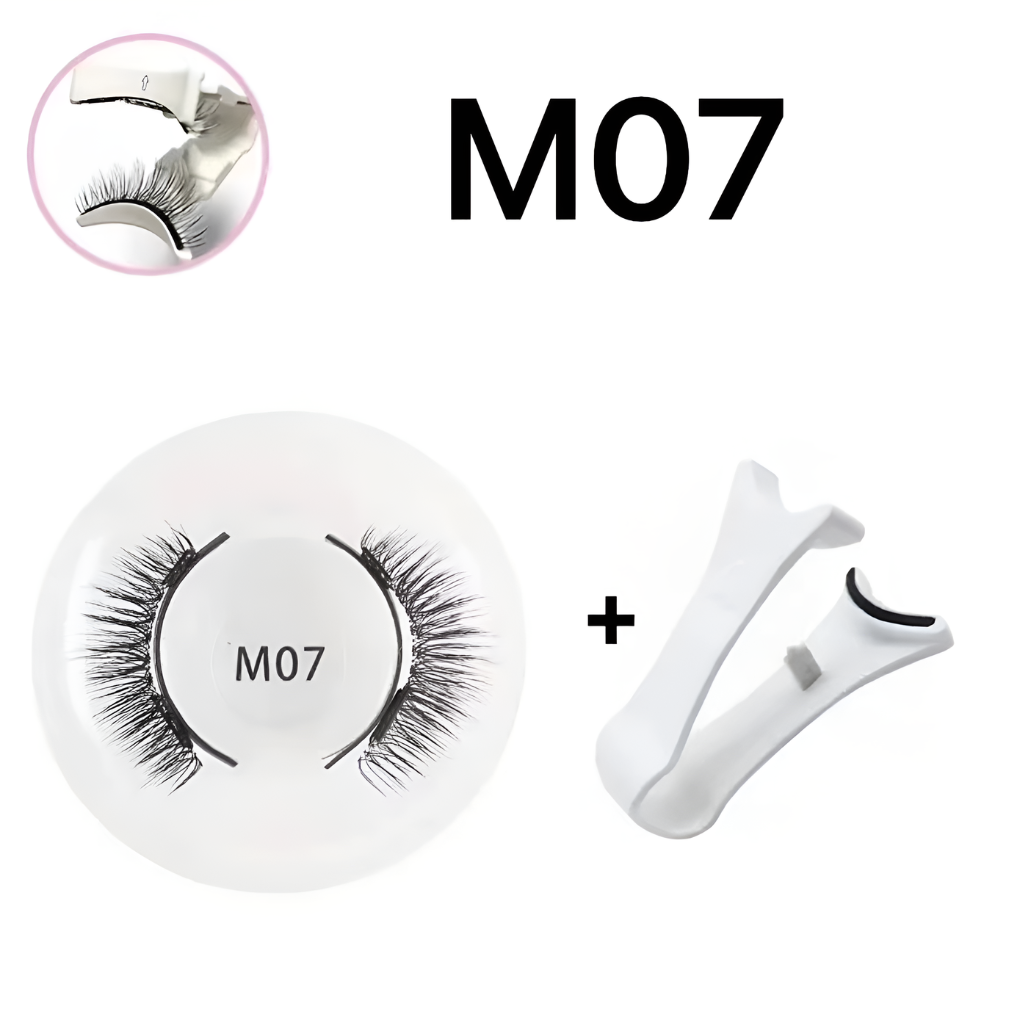 Wiederverwendbares magnetisches Wimpern- und Pinzetten-Set