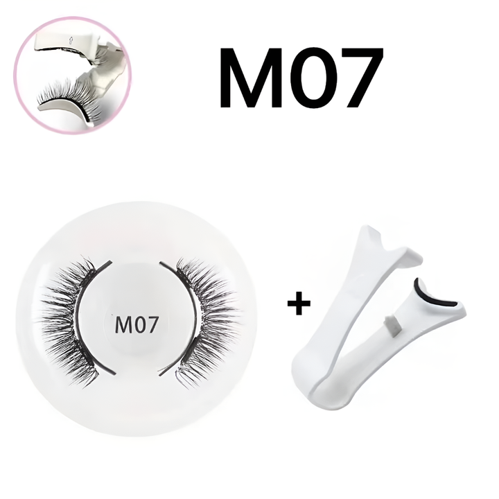 Wiederverwendbares magnetisches Wimpern- und Pinzetten-Set