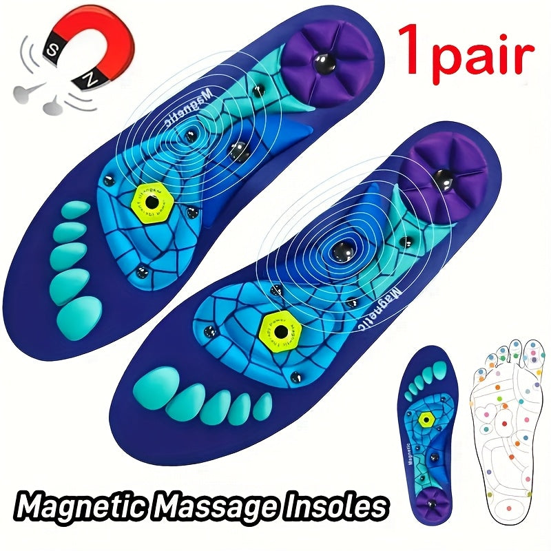 ComfortPlus Magnetische Akupunktur-Einlegesohle mit Fußgewölbestütze