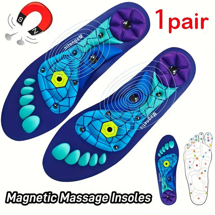ComfortPlus Magnetische Akupunktur-Einlegesohle mit Fußgewölbestütze