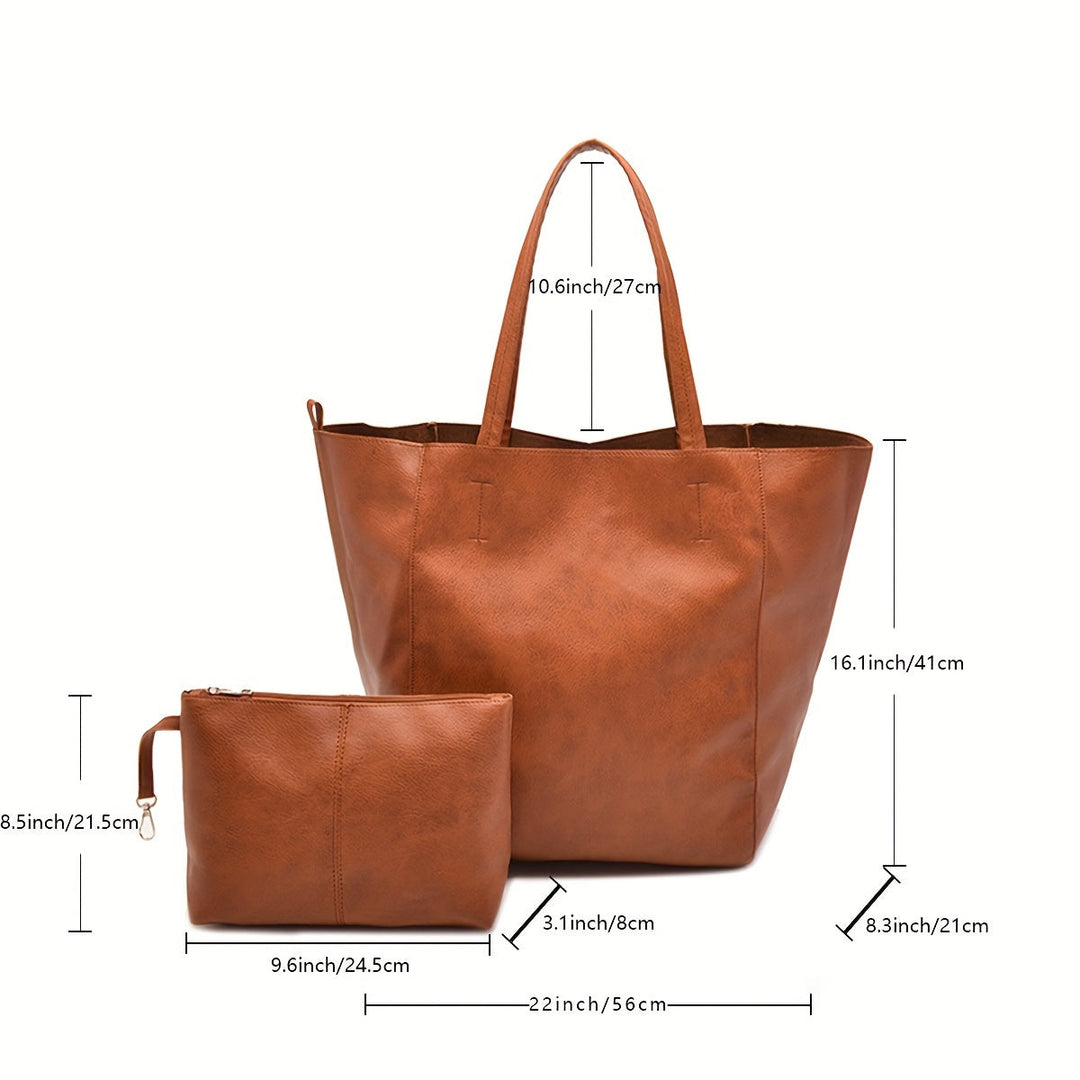 Elegante Weiche Tote-Bag – Praktisch und Modisch