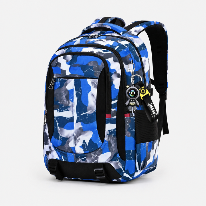 Boxy-Schulrucksack mit Fächeraufteilung – Vakron