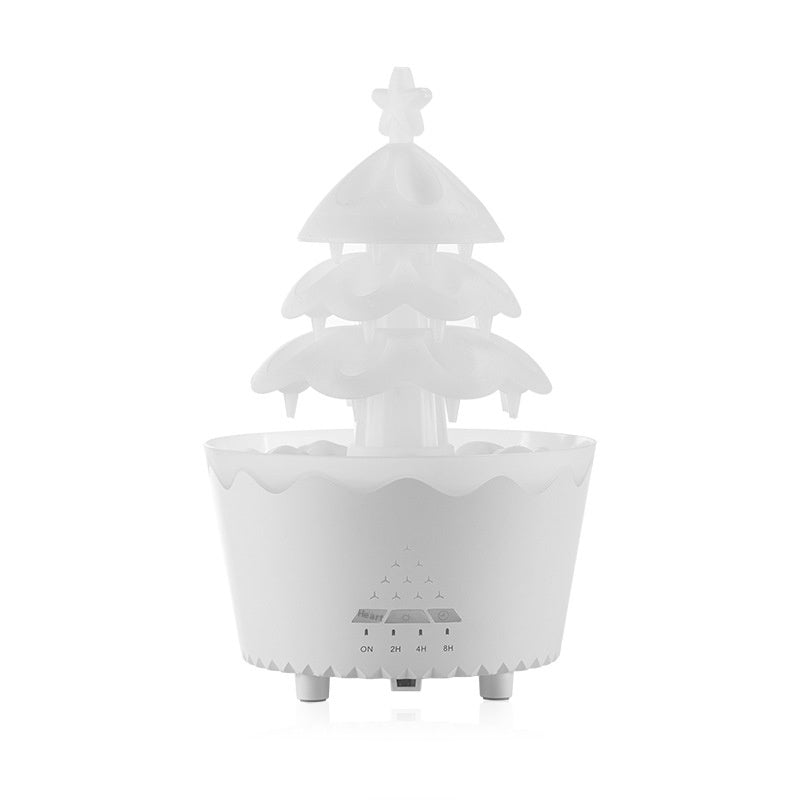 Leiser Aroma-Diffuser mit Timer, Fernbedienung und warmem Goldlicht