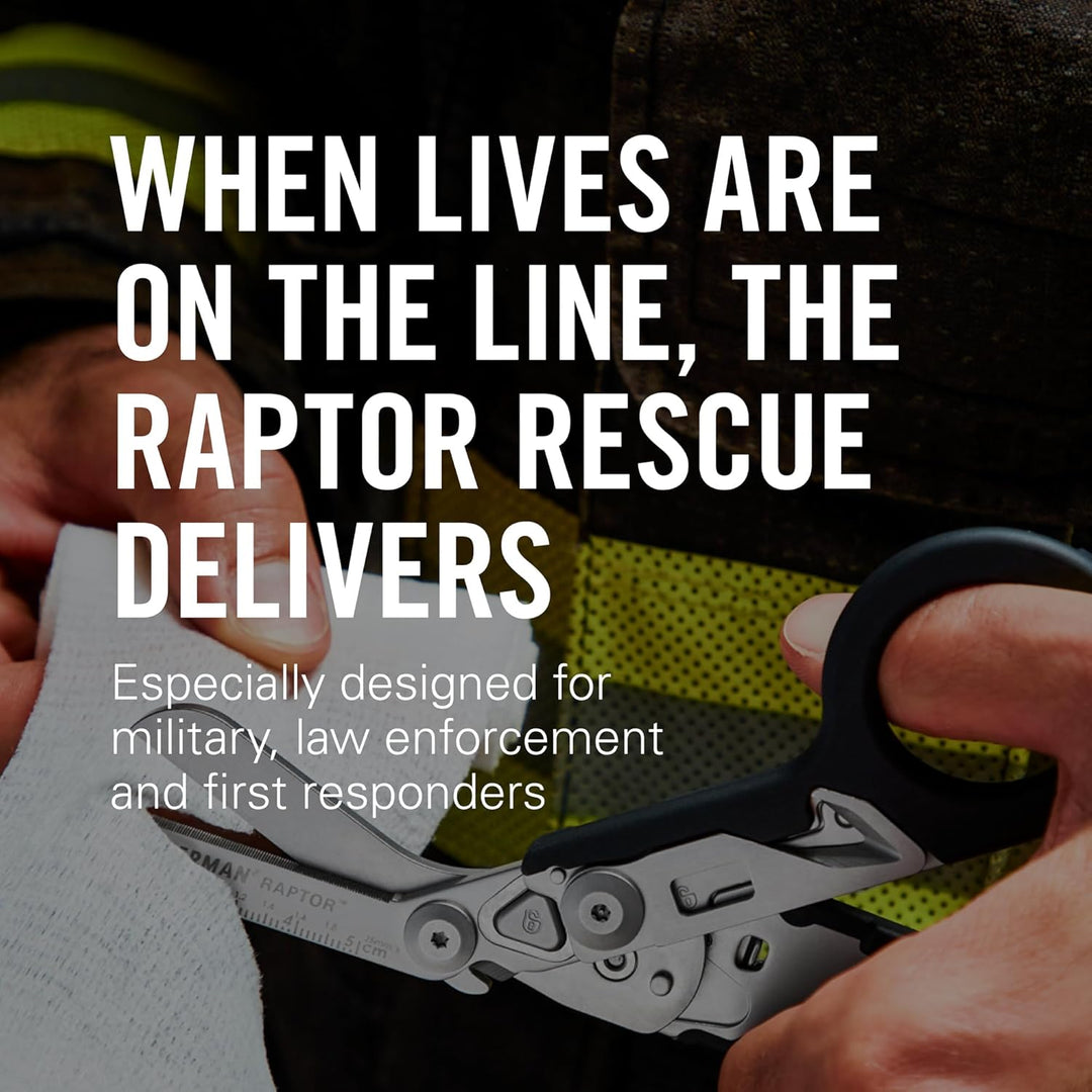 Raptor Rescue 6-in-1 Multifunktions-Notfallwerkzeug
