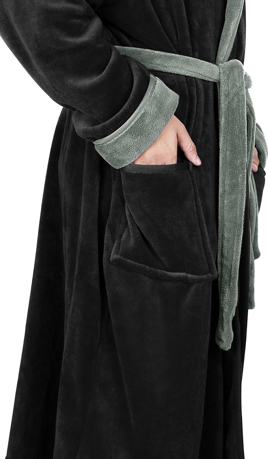 Herren-Sommer-Bademantel aus leichtem Fleece – Harry