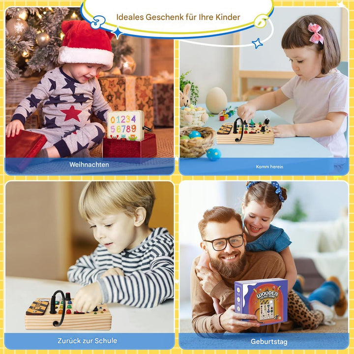 Interaktives Montessori-Board für Kinder - BrightStart