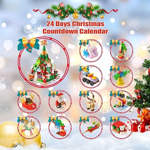 Bausteine-Adventskalender
