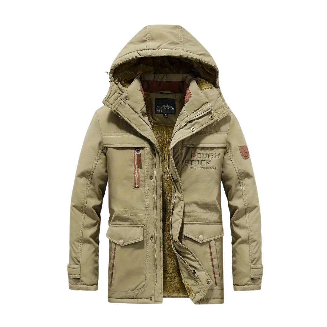 Herren-Outdoorjacke mit Futter | Wasserdicht & winddicht – Kaspar
