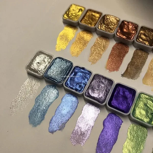 Mineralpigmentpulver – Entfache deine Kunst mit strahlend schimmernden Farben