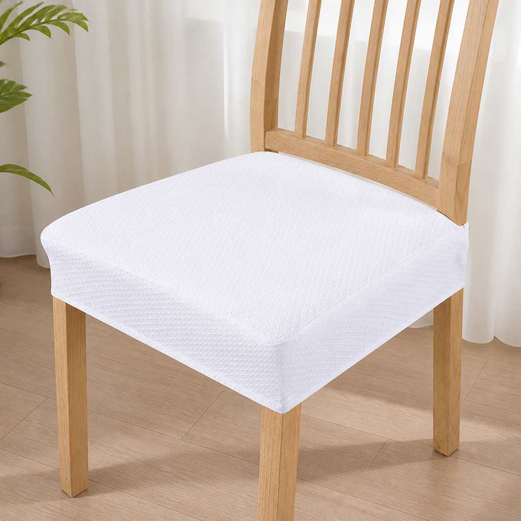 Wasserdichte elastische gewebte Stuhlbezüge, rutschfester Jacquard-Polyester