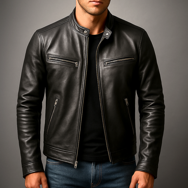Vintage-Lederjacke für Herren – Zeitloser Stil, Handwerkskunst von höchster Qualität