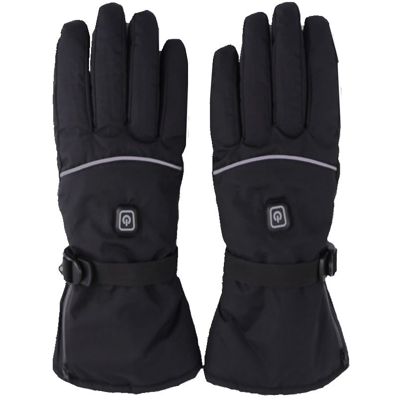 Beheizte Skihandschuhe mit rutschfester Handfläche und 3 Stufen