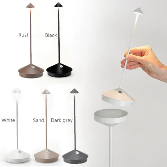Kabellose, wiederaufladbare LED-Lampe – Wasserdicht und dimmbar