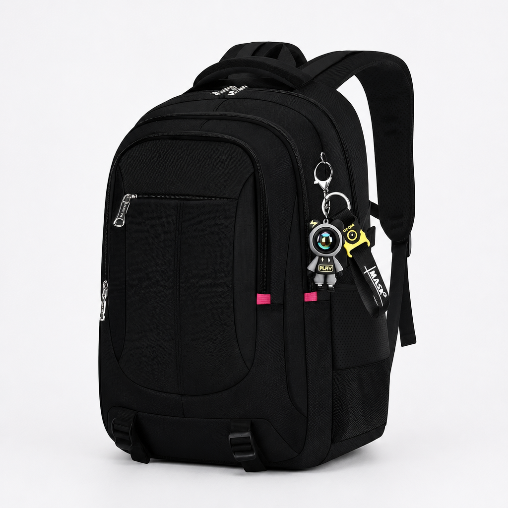 Boxy-Schulrucksack mit Fächeraufteilung – Vakron