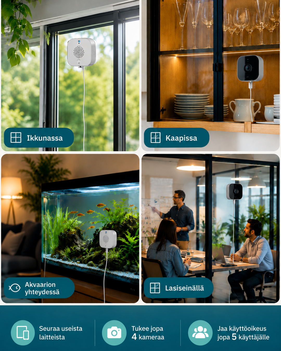 Window Watch Sicherheitskamera – Machen Sie aus jedem Fenster eine Sicherheitskamera