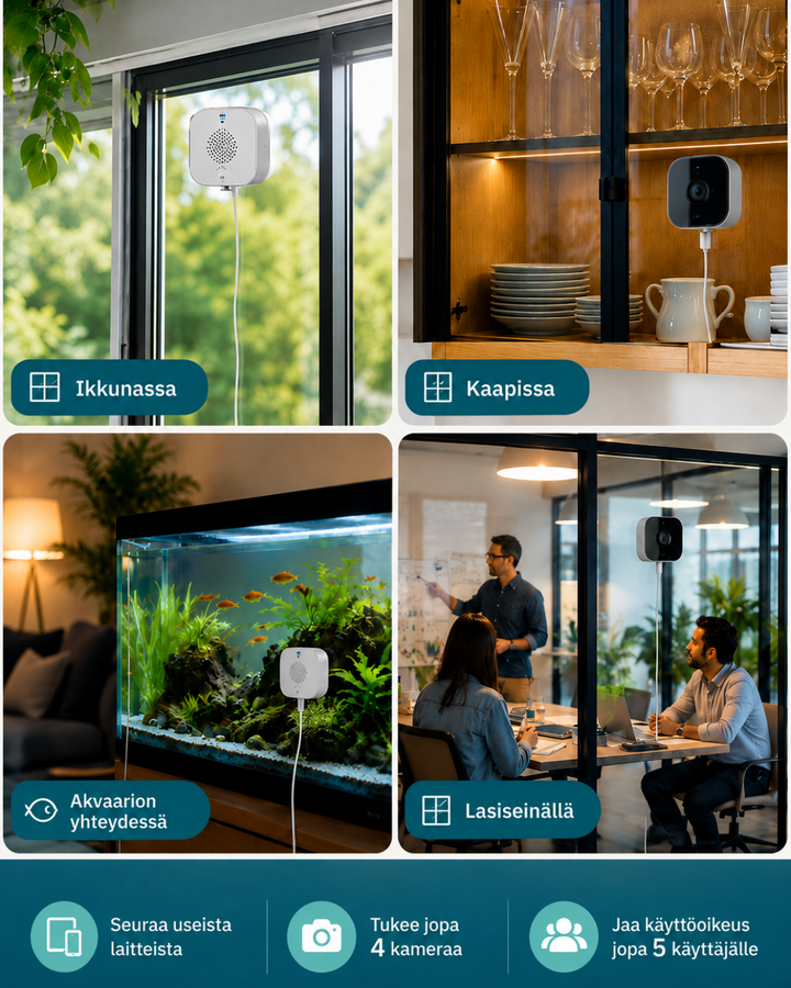 Window Watch Sicherheitskamera – Machen Sie aus jedem Fenster eine Sicherheitskamera