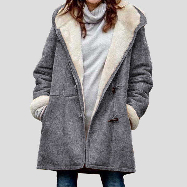 Damen-Braune Jacke