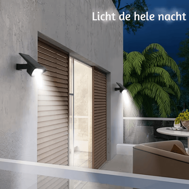 Stilvolle wasserdichte Solar-Gartenleuchte