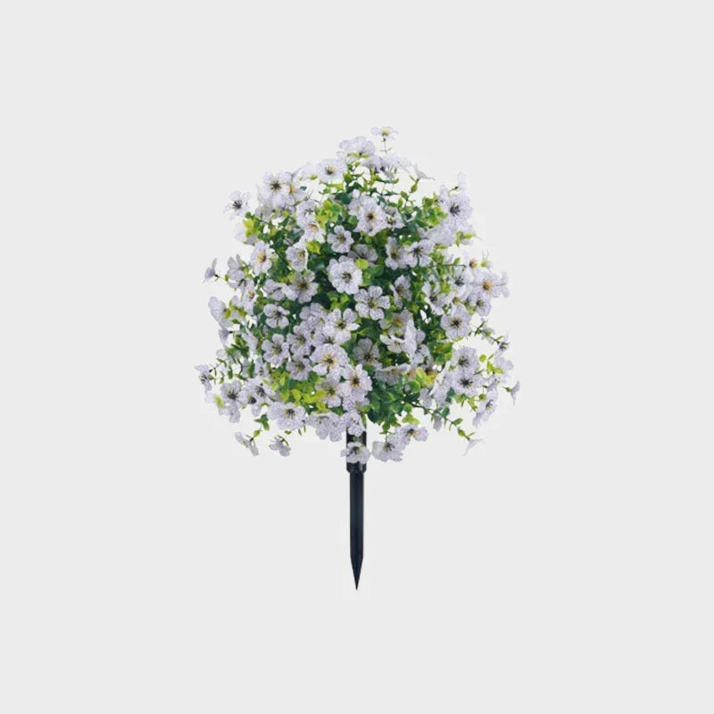 Pflegeleichte künstliche Gartenblumen
