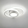 Moderne LED-Deckenleuchte mit doppeltem Ringdesign - Twilight Rings