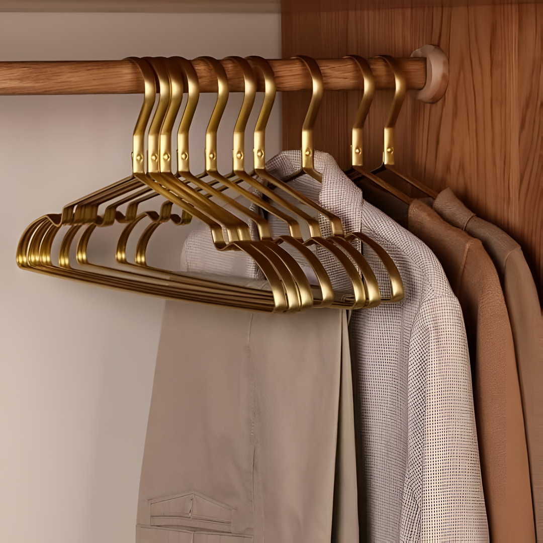 Luxus Anti-Rutsch-Kleiderbügel aus Aluminiumlegierung