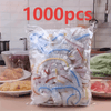 1000 elastische Einweg-Lebensmittelabdeckungen, PE-Schalen- und Tellerabdeckungen 35 cm