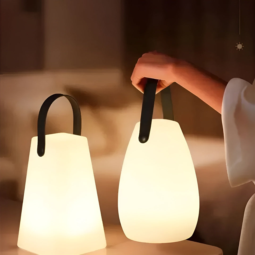 Wasserdichte kabellose LED-Tischlampe für drinnen & draussen - Lumora