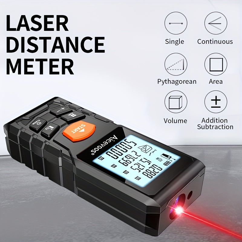 Kompakter Laser-Entfernungsmesser – Präzises und robustes Messwerkzeug