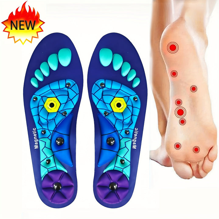 ComfortPlus Magnetische Akupunktur-Einlegesohle mit Fußgewölbestütze