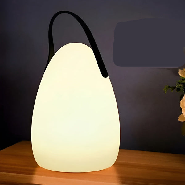 Wasserdichte kabellose LED-Tischlampe für drinnen & draussen - Lumora