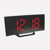 Moderner Stil Gebogener LED Digitaler Wecker