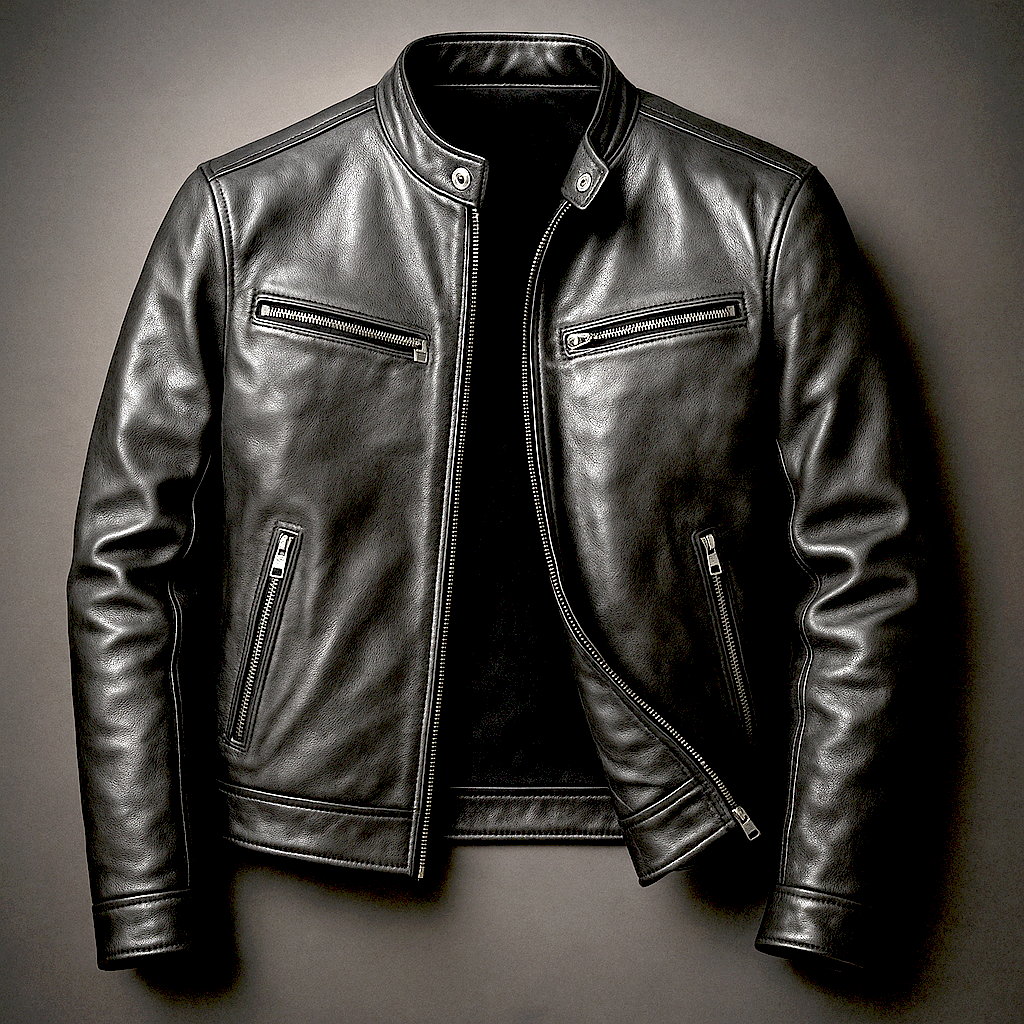 Vintage-Lederjacke für Herren – Zeitloser Stil, Handwerkskunst von höchster Qualität