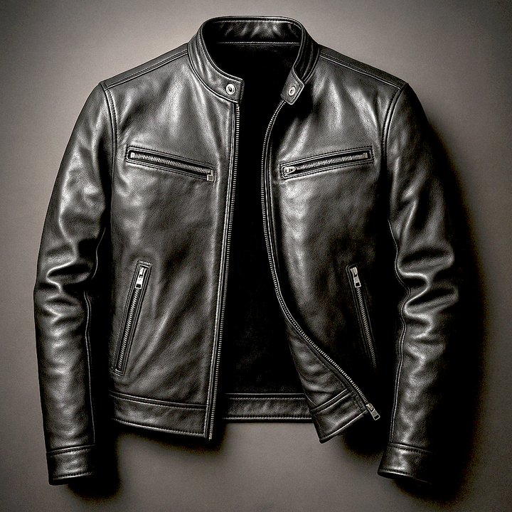 Vintage-Lederjacke für Herren – Zeitloser Stil, Handwerkskunst von höchster Qualität