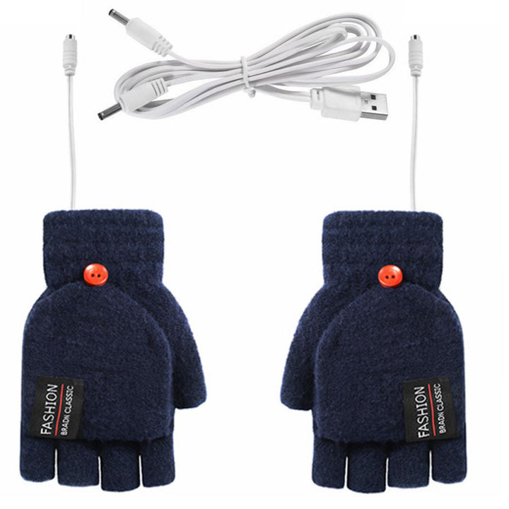 Fingerlose USB-Handschuhe, beidseitig beheizt
