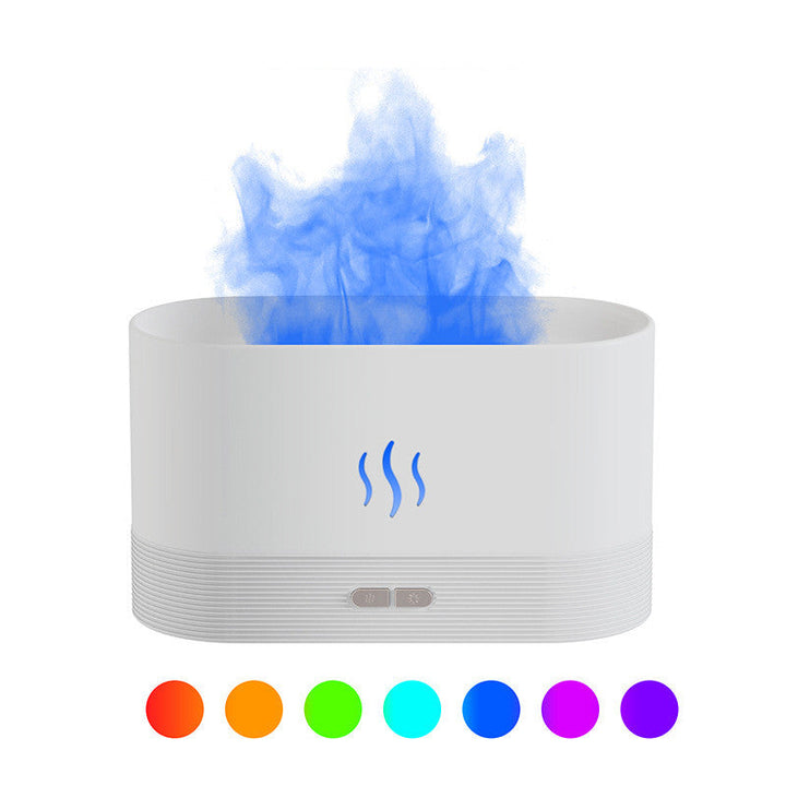 Aroma-Diffuser mit Flammeneffekt, ruhige oder lebhafte Flamme